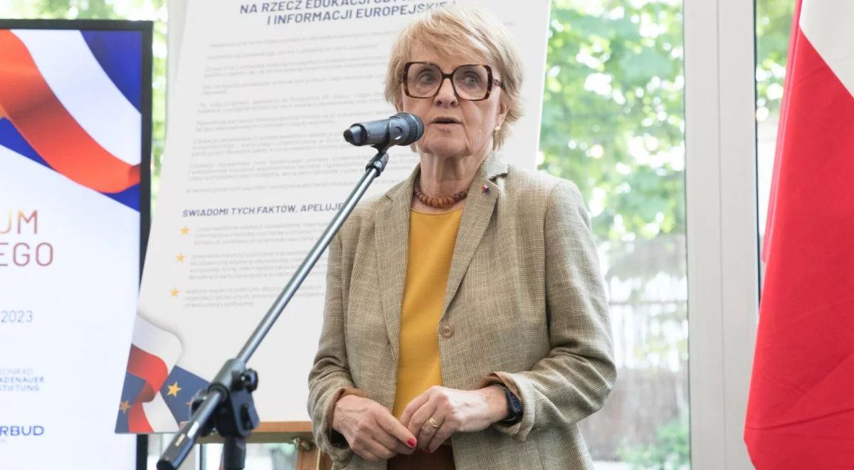 "To była wielka szansa, którą Polska wykorzystała". Danuta Huebner o integracji z UE