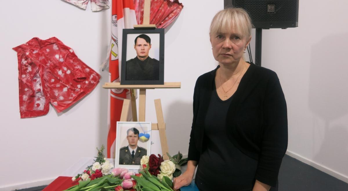 Matka poległego białoruskiego ochotnika: mój syn uważał, że walczy o Ukrainę, o Białoruś, ale i o Polskę
