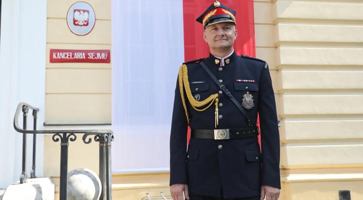 Komendant Straży Marszałkowskiej odwołany. Kancelaria Sejmu dziękuje za służbę