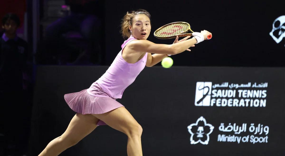 WTA Finals. Mistrzyni olimpijska w półfinale. Zheng nie dała szans Paolini 