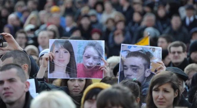 Warszawa solidarna z Kijowem