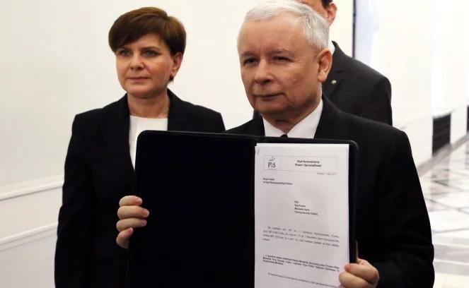 PiS złożyło wniosek o odwołanie rządu