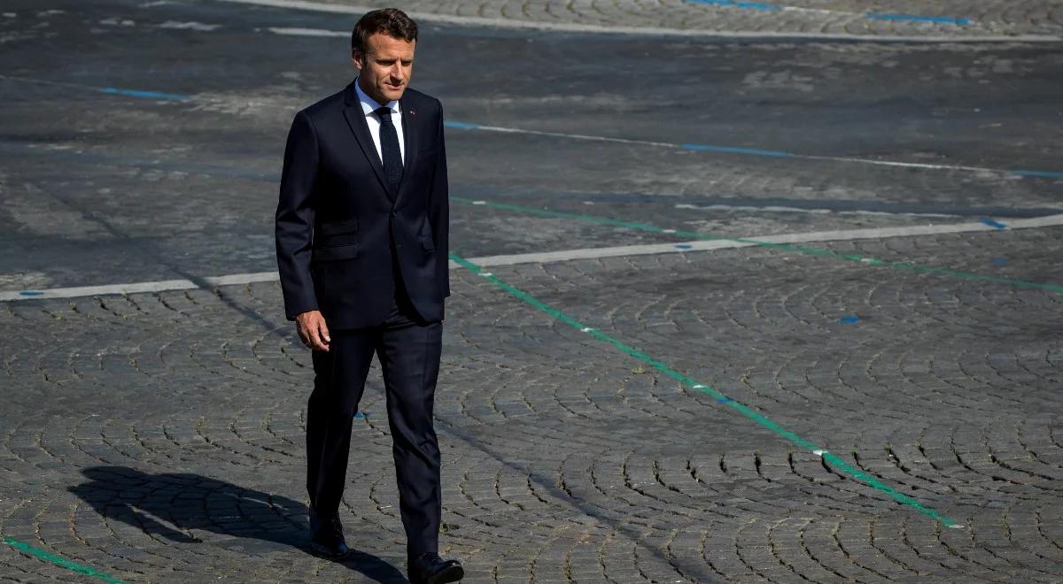 "Rosja używa gazu jako broni". Prezydent Francji ostrzega przed niedoborami energii w kraju