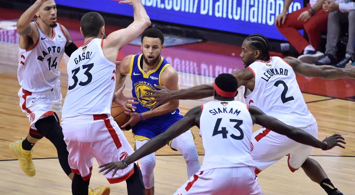 NBA: Warriors uciekli spod topora. Kapitalna końcówka "Wojowników"