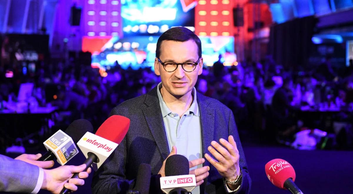 Mateusz Morawiecki: rząd stara się wspierać hackatony i imprezy gamingowe