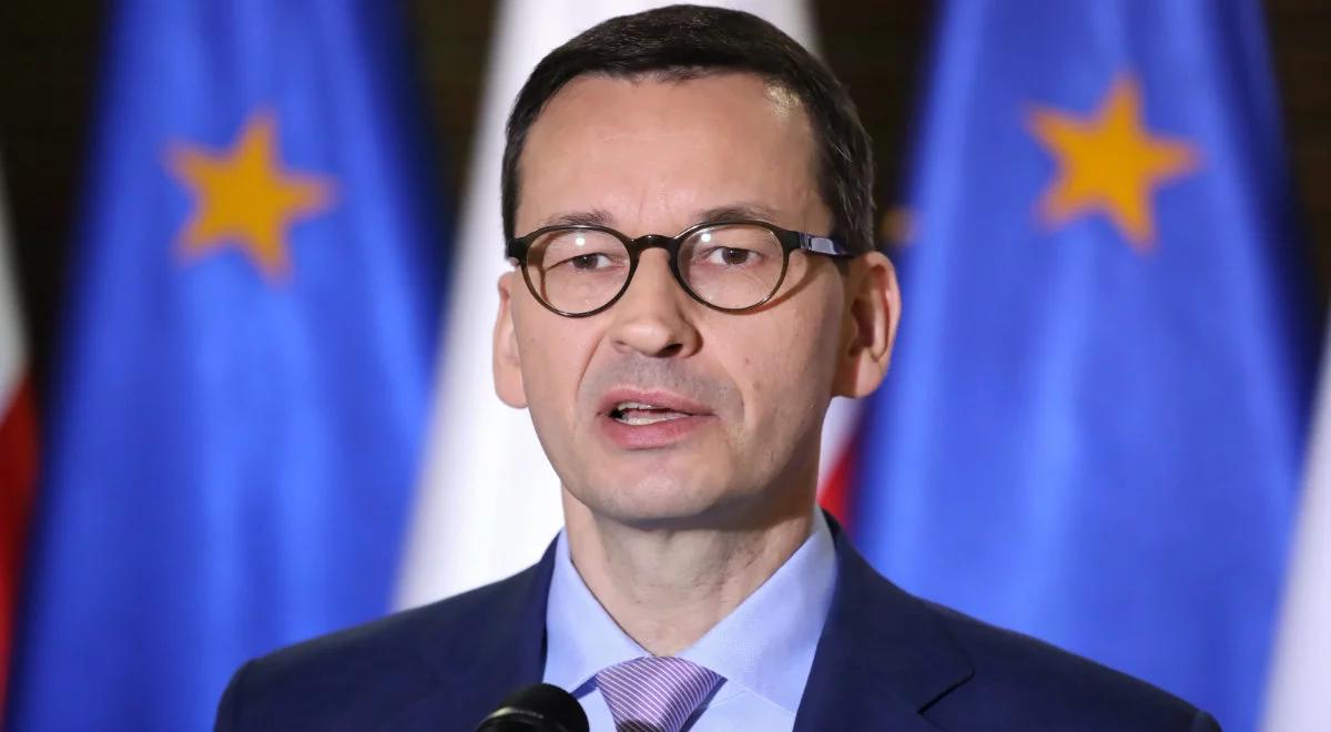 Mateusz Morawiecki skomentował poranną tragedię w warszawskim Wawrze