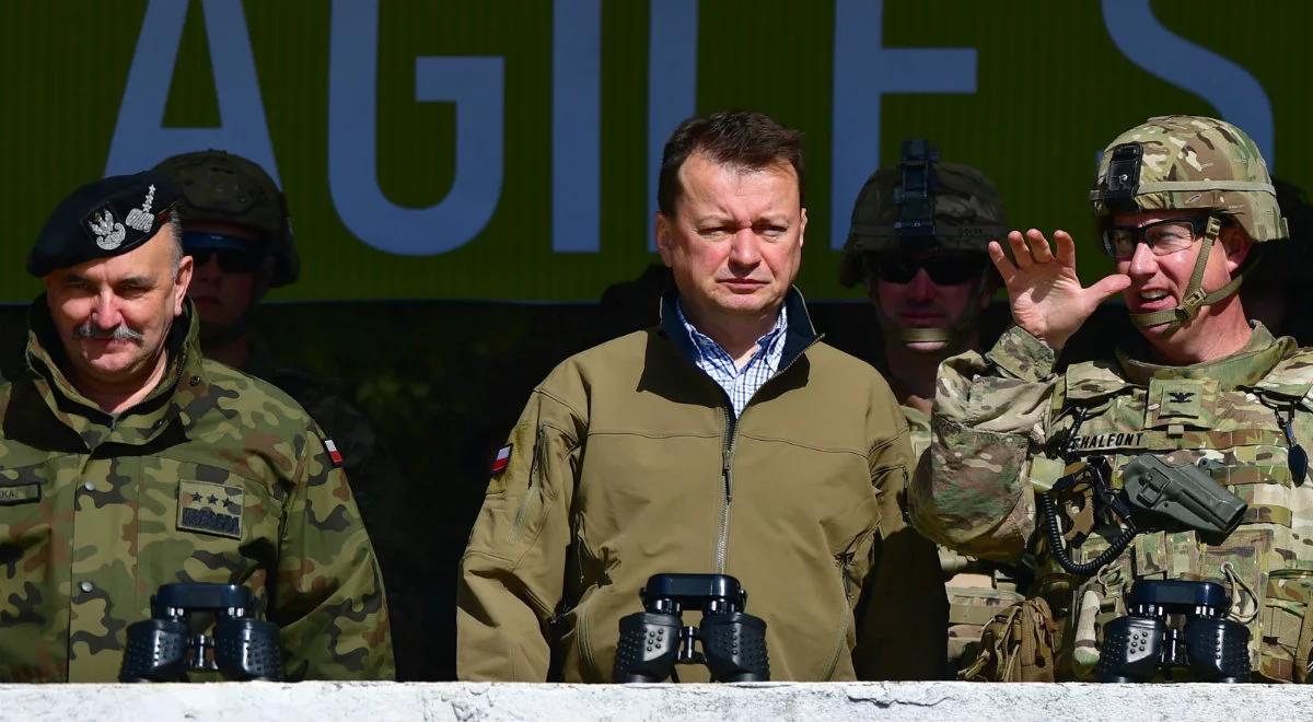 Mariusz Błaszczak: to niezwykle ważne, żeby wojska sojusznicze ćwiczyły ze sobą