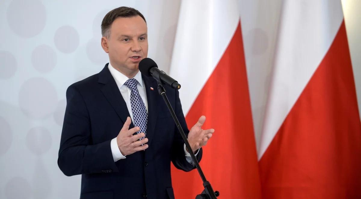 Prezydent: granicą działania wszystkich władz powinno być dobro wspólne