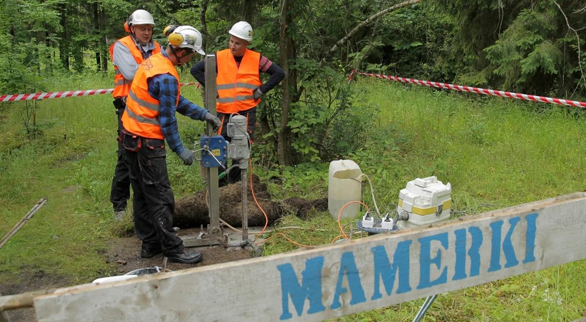 Poszukiwania Bursztynowej Komnaty w poniemieckich bunkrach w Mamerkach