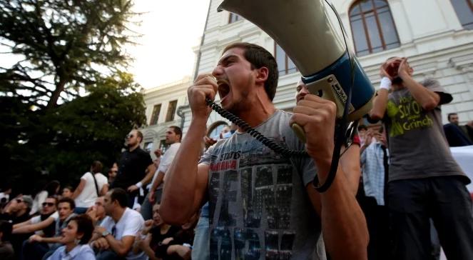 Gruzja: tydzień do wyborów. Nie ustają demonstracje