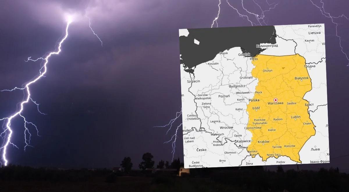 Uwaga! Przed nami chłodna i burzowa noc. Synoptyk IMGW alarmuje