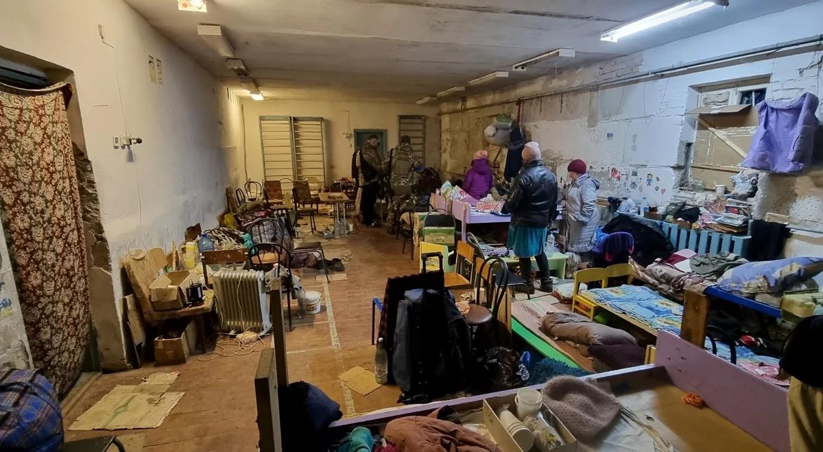 Zakładnicy zamknięci w piwnicy razem ze zwłokami. Dramatyczna sytuacja na północy Ukrainy