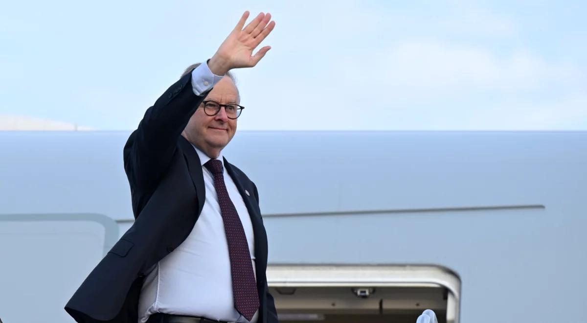 Awaryjne lądowania samolotu premiera Australii. Powodem wypadek na pokładzie