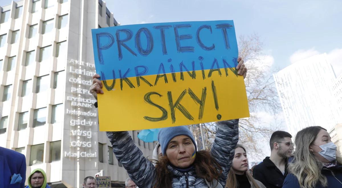 "Zamknijcie niebo nad Ukrainą". Zełenski apeluje do Zachodu