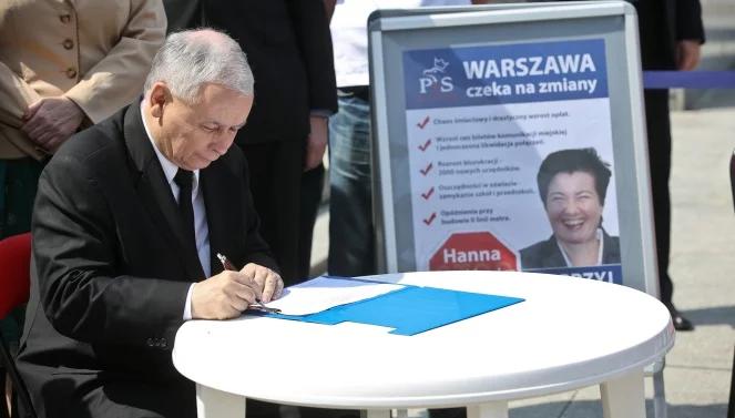 Kaczyński: odwołanie Gronkiewicz-Waltz to ratunek dla Warszawy