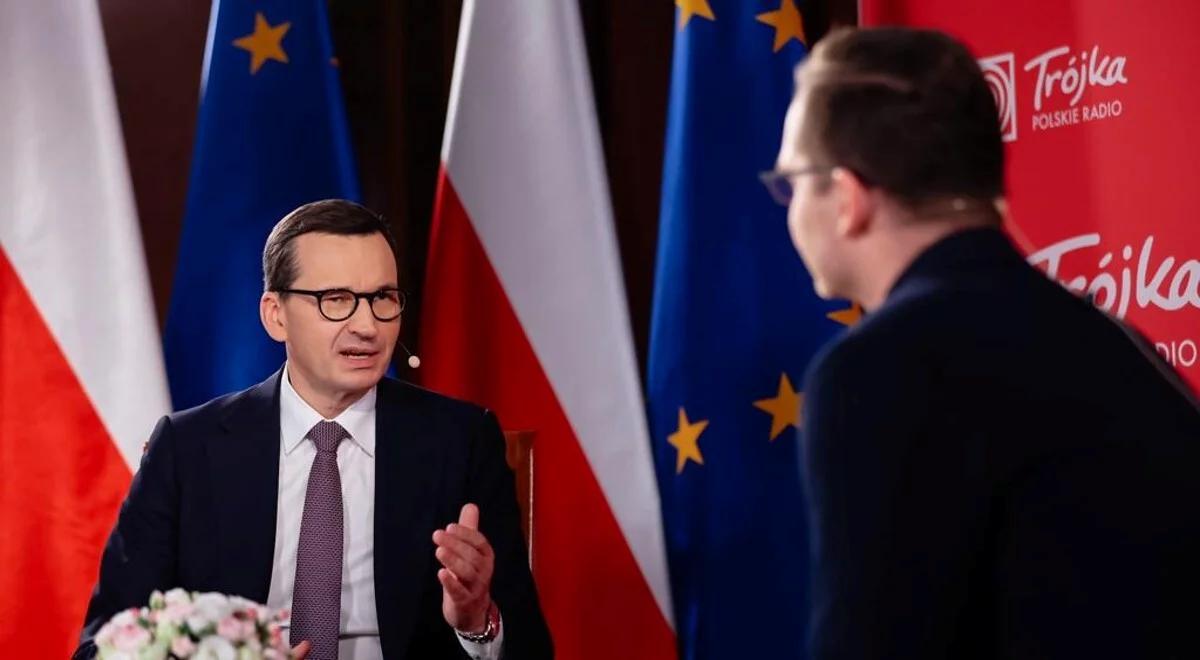 Premier Morawiecki w Trójce: od początku kryzysu rząd podejmuje działania łagodzące skutki inflacji