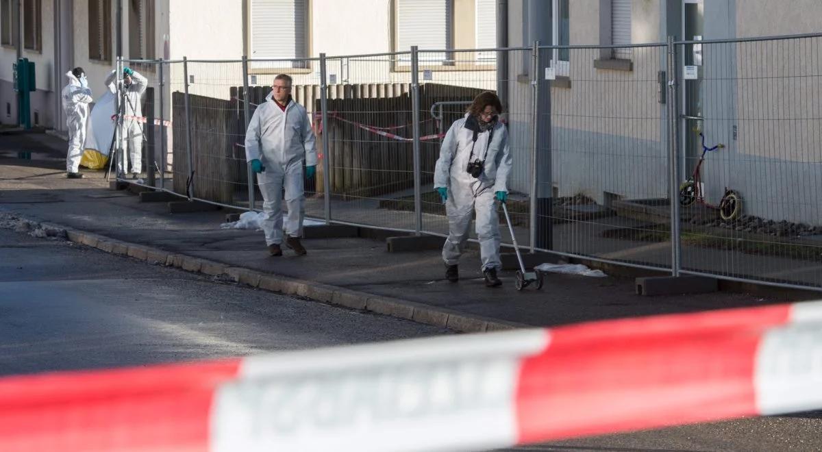 Granat na terenie niemieckiego ośrodka dla uchodźców. Saperzy w akcji