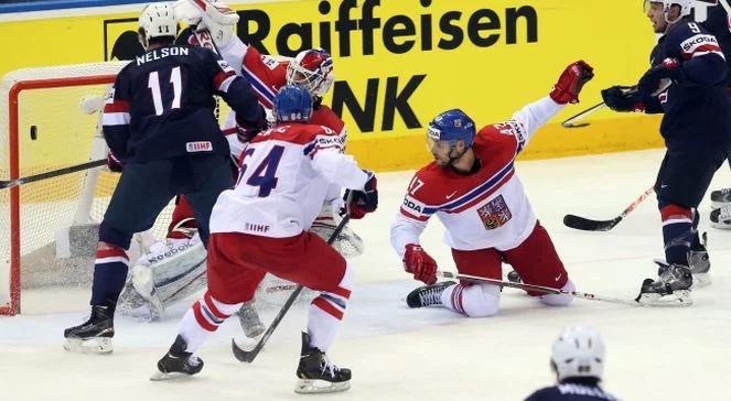 MŚ w hokeju: Czechy - USA. Amerykanie wyeliminowani w ćwierćfinale