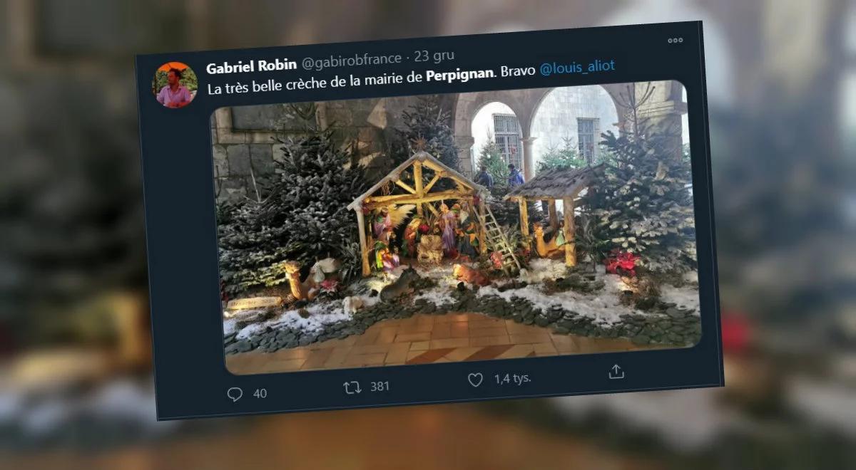 Francja: lewicowy kolektyw chce usunięcia szopki sprzed miejskiego ratusza