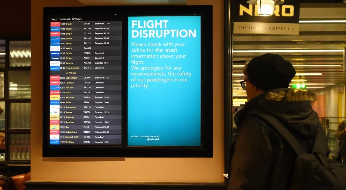 Lotnisko Gatwick znów zamknięte. Znamy powód