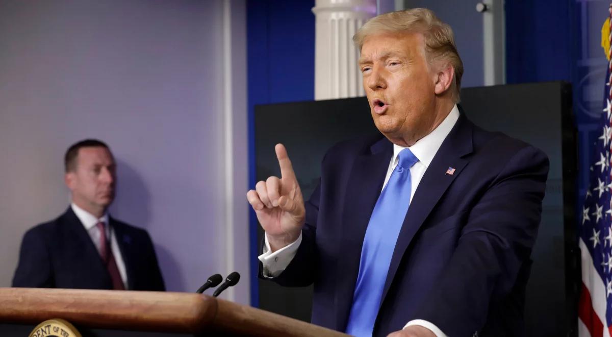 "To moment na pojednanie". Trump zobowiązał się do płynnego przekazania władzy