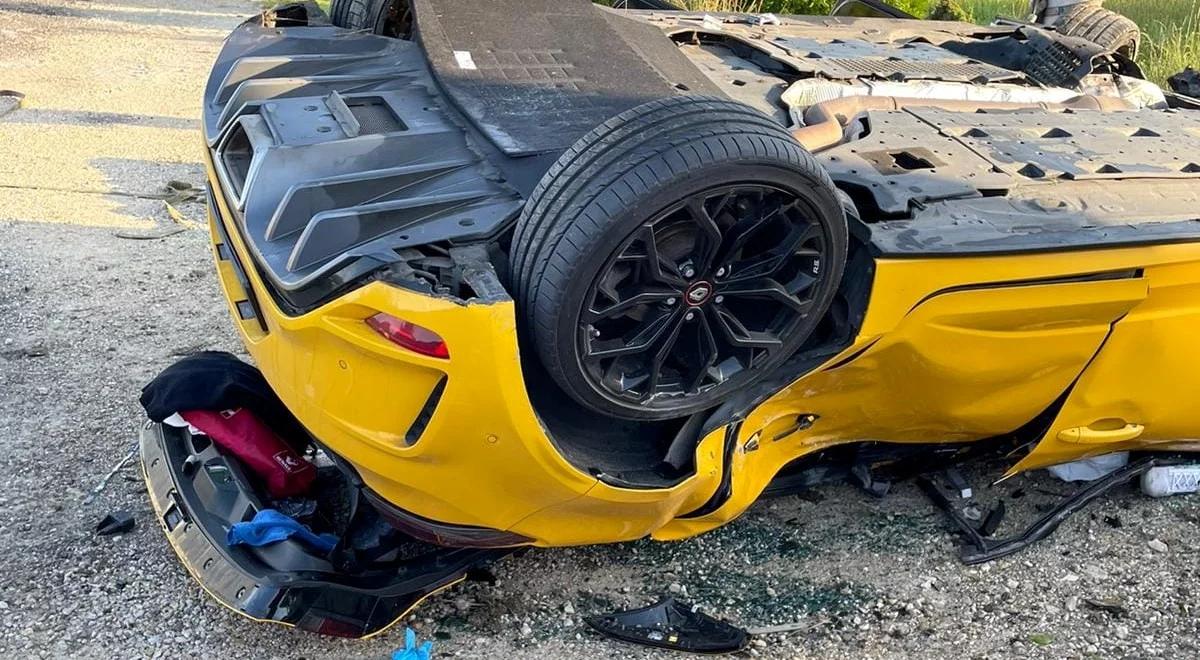 Tragedia pod Oświęcimiem. Znowu żółte Renault Megane RS. Nie żyją trzy osoby