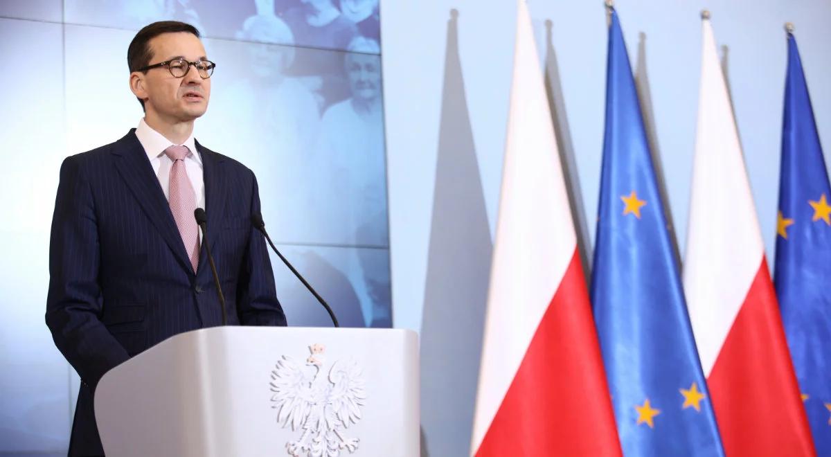 Premier Mateusz Morawicki spotka się z kanclerz Merkel 15 lutego w Berlinie