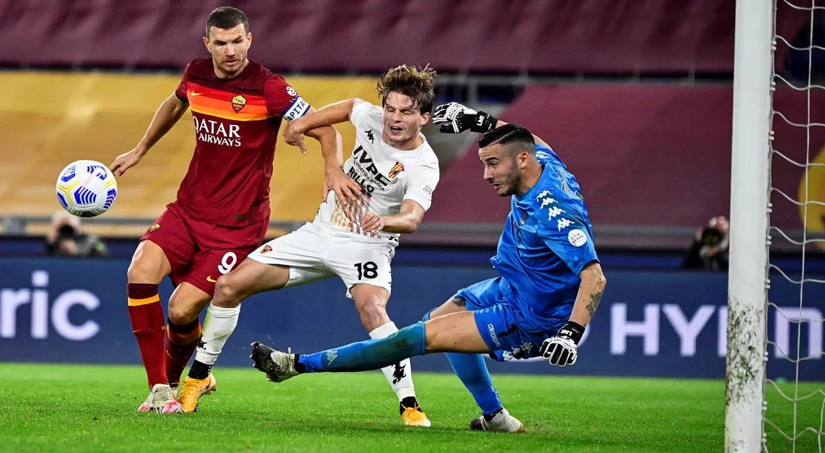 Serie A: Roma - Benevento. Siedem goli w Rzymie. Dżeko przytłoczył Glika 