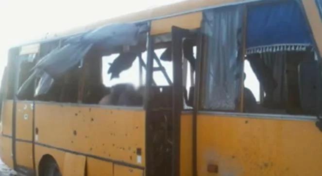 10 osób zginęło w okolicach Doniecka na Ukrainie. Pocisk trafił w autobus. Prowokacja separatystów?