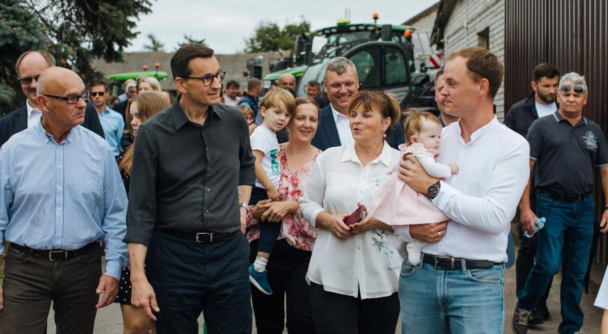 PiS chce i będzie działać dla polskiej wsi. Premier: musimy toczyć bój o rolnictwo