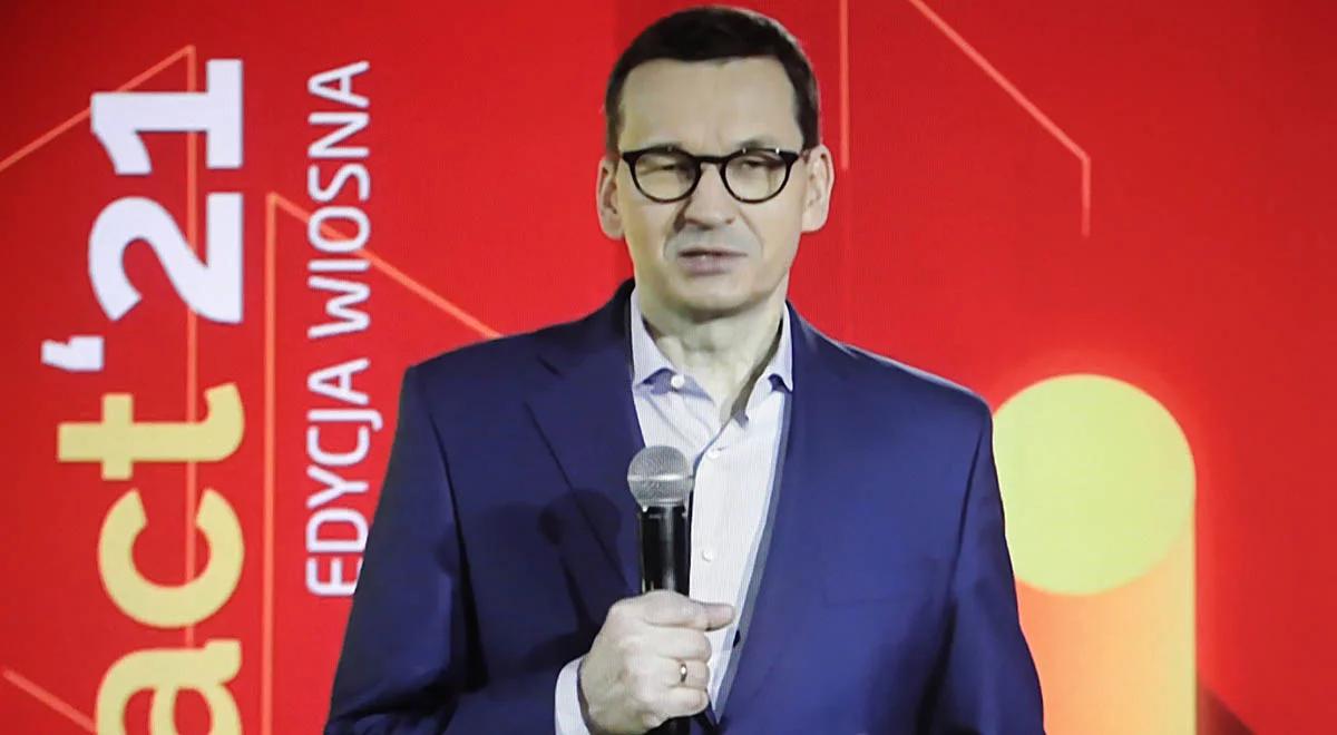 "To wielki program inwestycyjny, pokażemy go w ciągu kilku dni". Premier o "Polskim Ładzie"