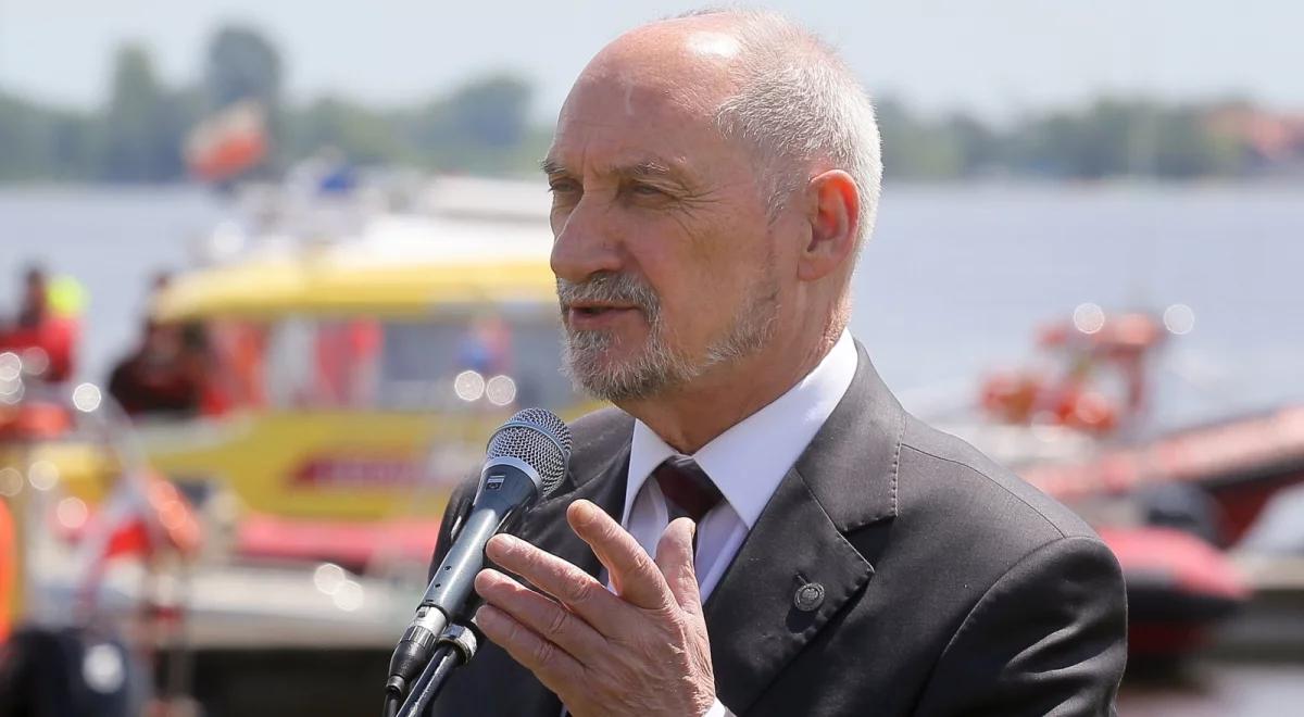 Szef MON: stopień zagrożenia ze strony Rosji jest wysoki