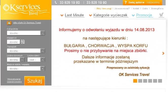 Bielskie biuro podróży OK Services odwołało wyjazdy. Klienci są w szoku  