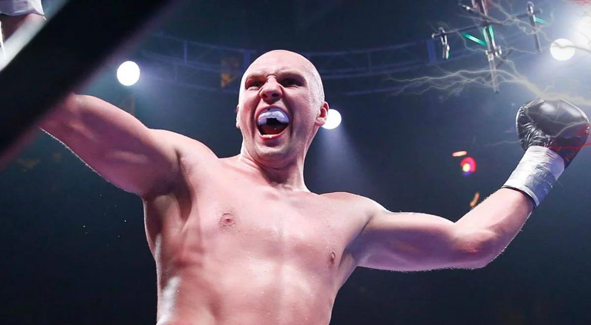 Boks: Krzysztof Głowacki wrócił z Chicago. Polak tymczasowym mistrzem świata