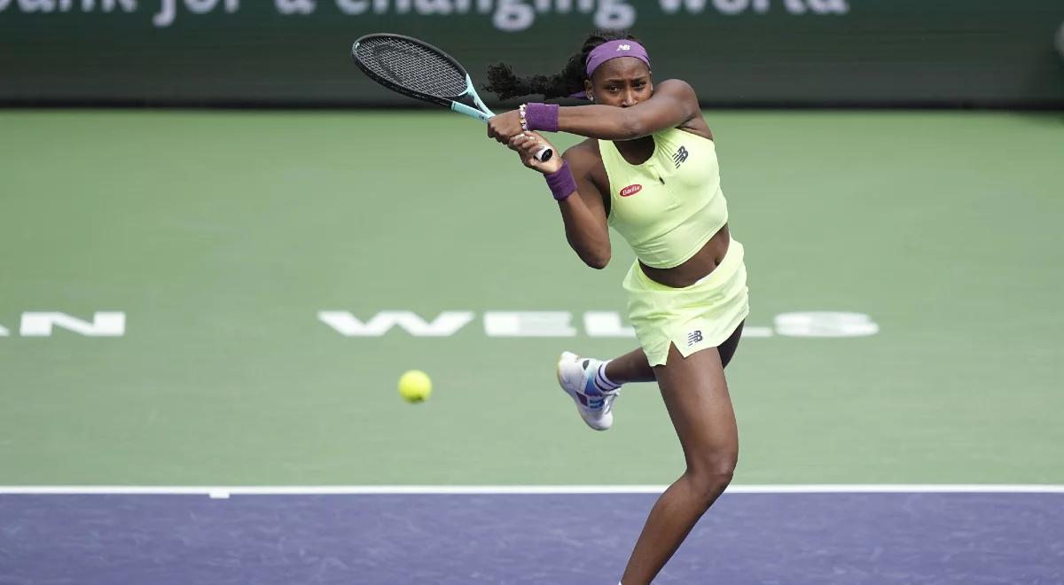 WTA Indian Wells. Cori Gauff gra dalej. Amerykanka jest już w 1/8 finału