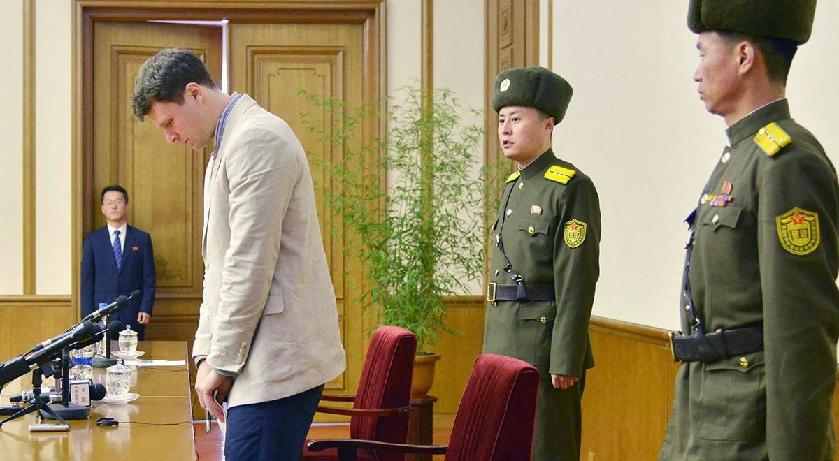 Student z USA przyznał się do „przestępstw antypaństwowych” w Korei Północnej