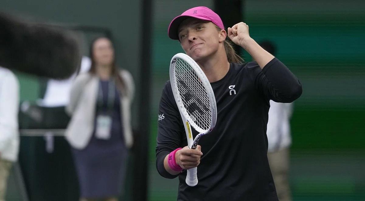 WTA Indian Wells. Iga Świątek przebiła Serenę Williams. Polka przeszła do historii