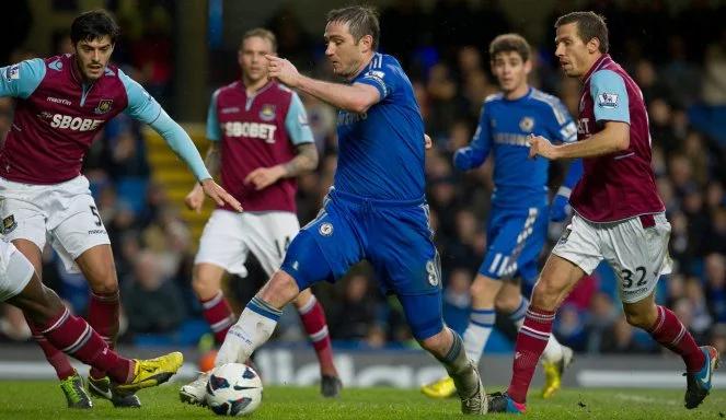 Zwycięstwo Chelsea w derbach Londynu. 200. gol Lamparda
