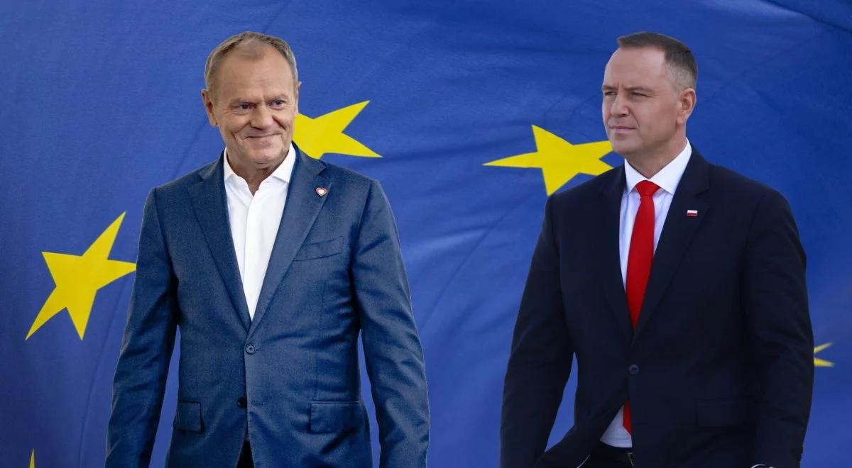 Tusk czy Nawrocki? Polacy odpowiedzieli, kto powinien mieć więcej władzy ws. UE