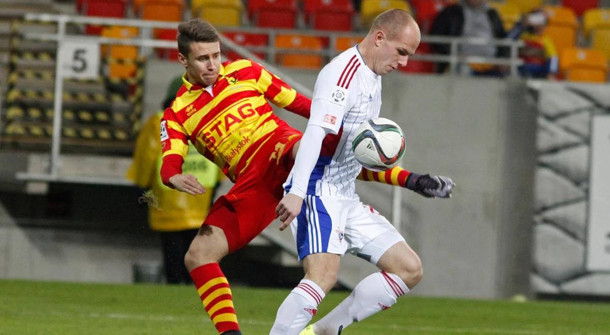 Ekstraklasa: Jagiellonia Białystok - Górnik Zabrze. "Górnicy" wyrwali się z ostatniego miejsca w tabeli