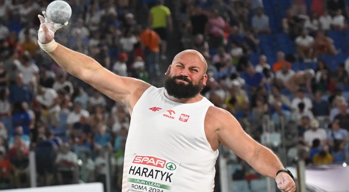 Lekkoatletyczne ME Rzym 2024. Michał Haratyk z brązem! Polski kulomiot przypomniał o sobie