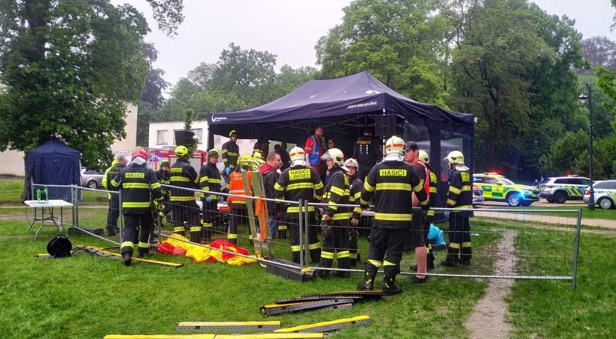 Dramat podczas festynu. Uderzył piorun, 20 osób rannych