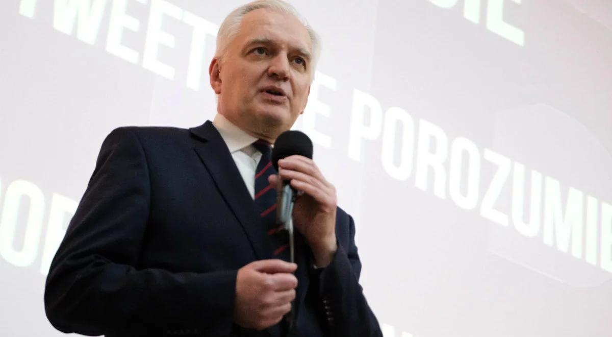 "Akcja opozycji jest demagogiczna". Jarosław Gowin o dodatkowych środkach dla TVP i radia