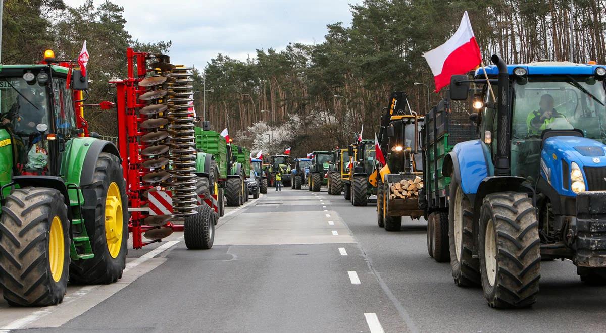 Protesty rolników. Policja zaangażowała znaczne siły. Specjalny apel