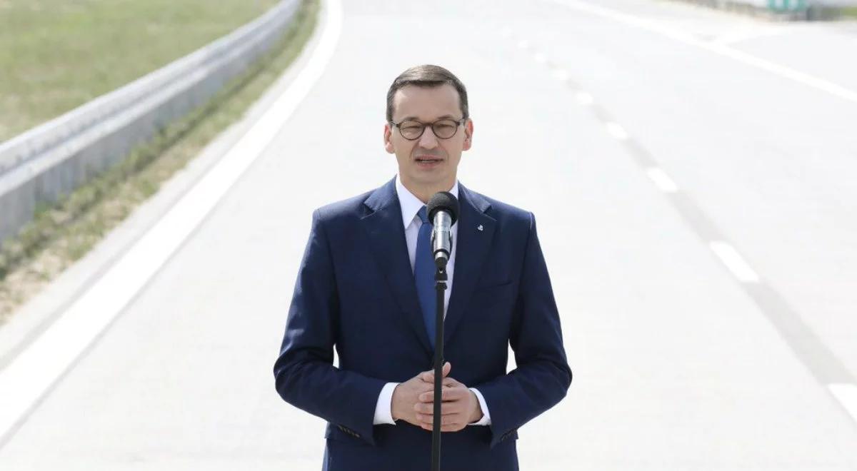 Mateusz Morawiecki: kolejne drogi i obwodnice są niezbędnym elementem rozwoju gospodarczego