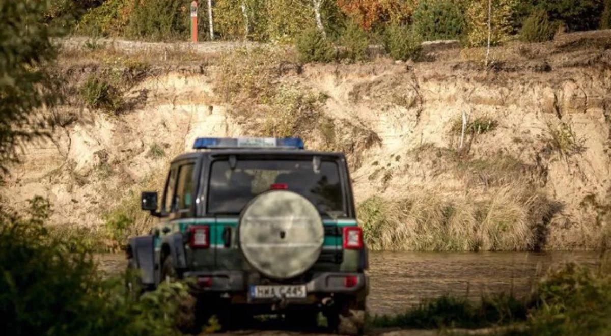 Migranci próbowali sforsować polską granicę na rzece Świsłocz. Pomagały im białoruskie służby