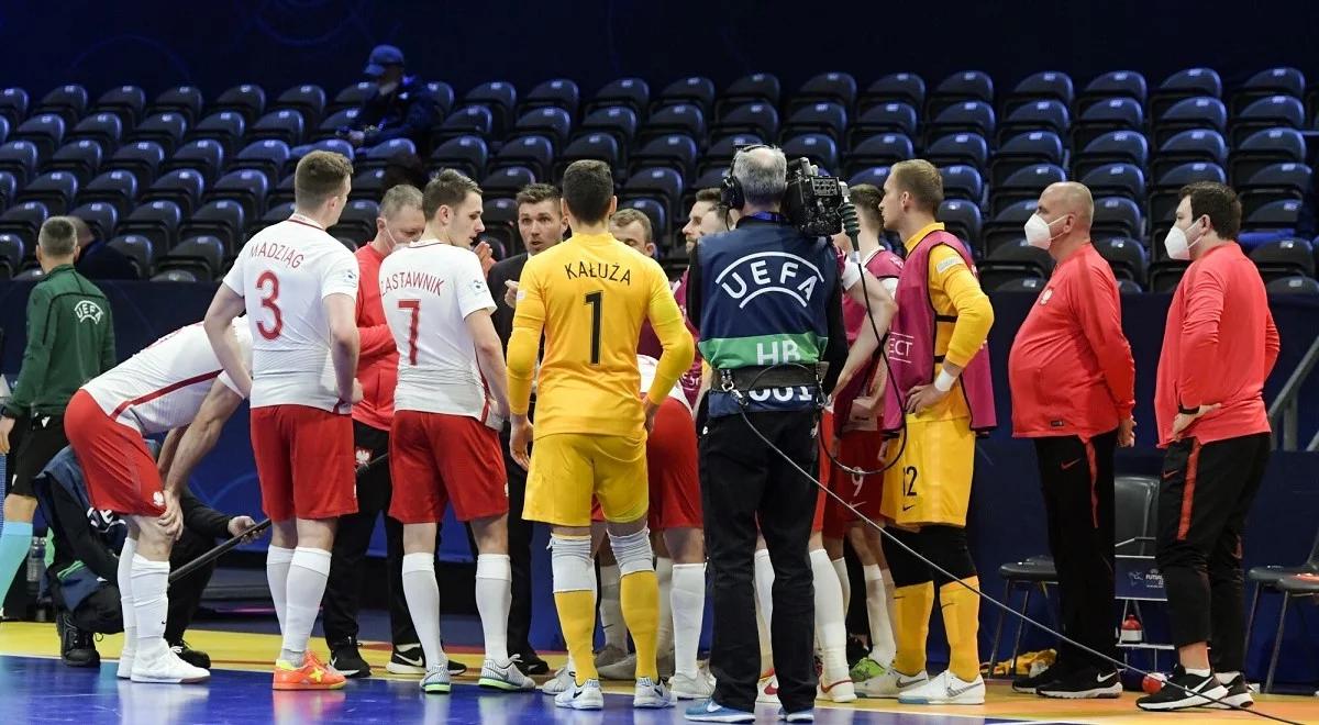 ME w futsalu: Polska remisuje ze Słowacją. Szanse na awans Biało-Czerwonych topnieją