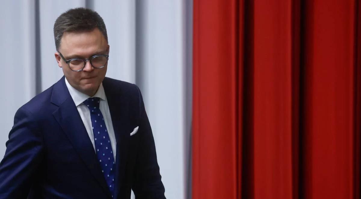 Biedroń o poglądach marszałka Sejmu ws. aborcji: w tej kwestii jest politycznym tchórzem