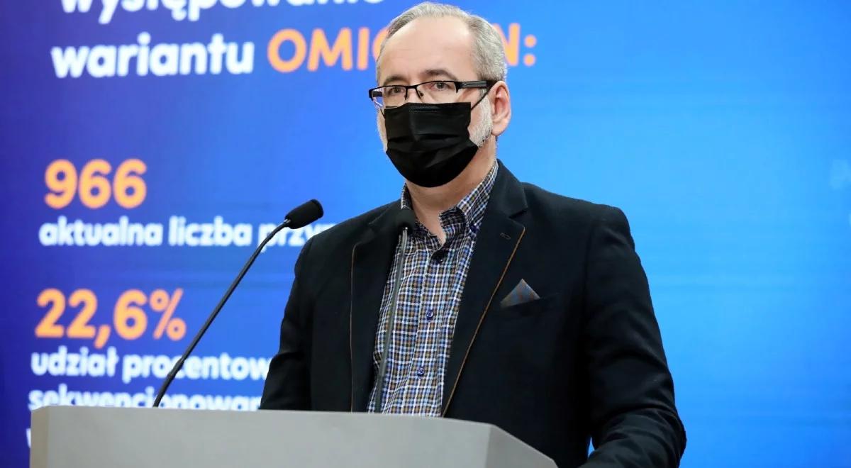 Szef MZ mówi o "eksplozji epidemii" w Polsce. "W lutym będziemy mieli apogeum"