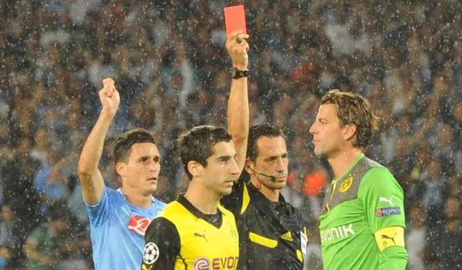 Liga Mistrzów: bramkarz Borussii zawieszony na jeden mecz